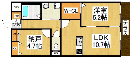 Villa Lumiere 間取り図
