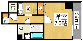 シュライクなかもず 間取り図