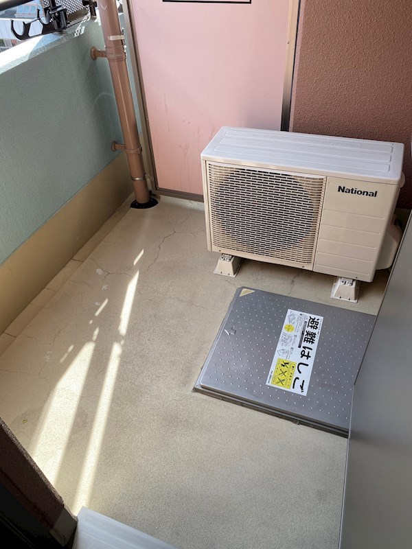 ファインなかもず ベランダ