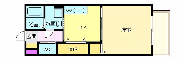 ヒルズシンシアⅠ 間取り図
