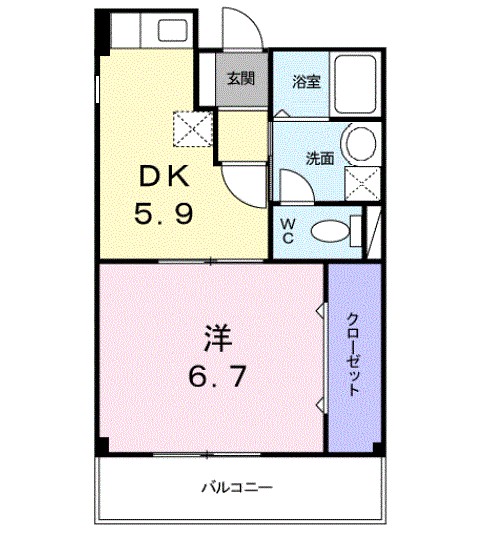 エムズコート 間取り