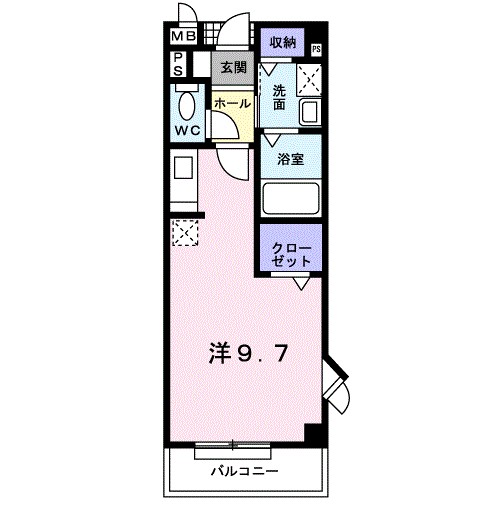 リフレ東百舌鳥Ｂ棟 間取り