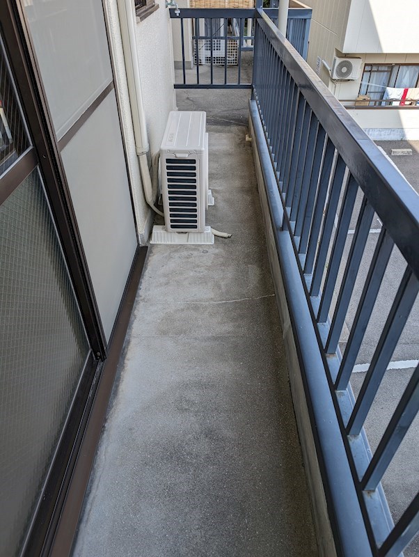 コーポ川内Ⅰ ベランダ