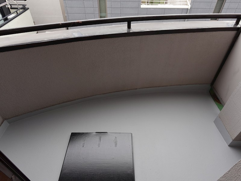 横田コーポⅠ ベランダ