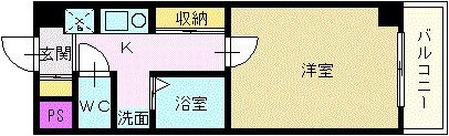 コーポみやび 間取り図