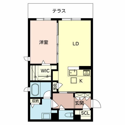 ＳｈａＭａｉｓｏｎ　ｍｏｈｉｒｏ　駅前館 間取り