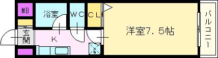 ＩＢＣ中百舌鳥 間取り図