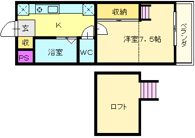 メゾンアリエス 間取り図