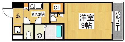 クレスト中もず 間取り