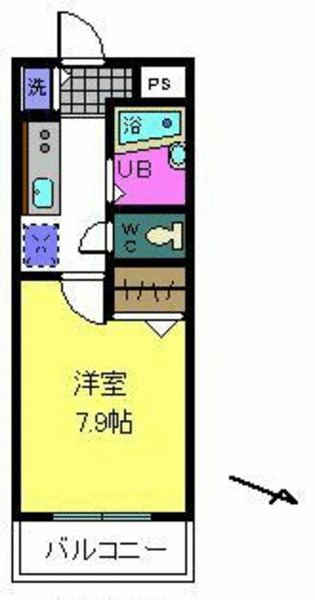 ルーチェⅡ番館 間取り