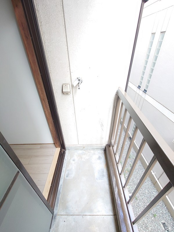 吉岡マンション ベランダ