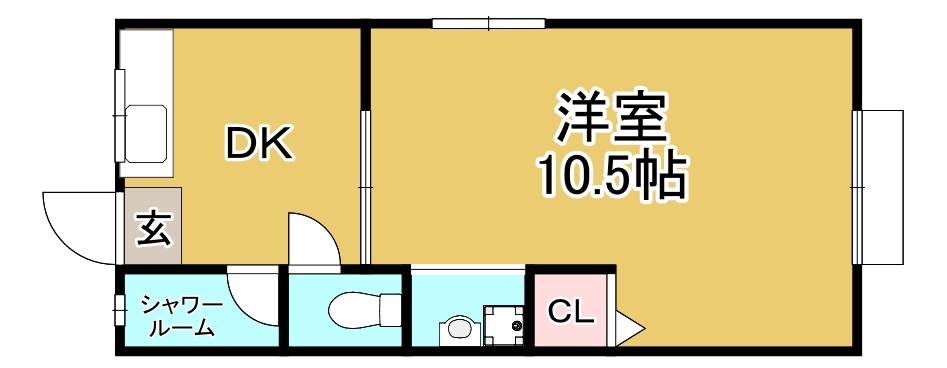 コーポ山口 間取り
