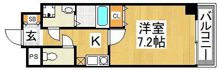 シュライクなかもず 間取り図