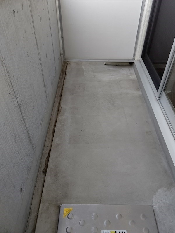 シュライクなかもず ベランダ