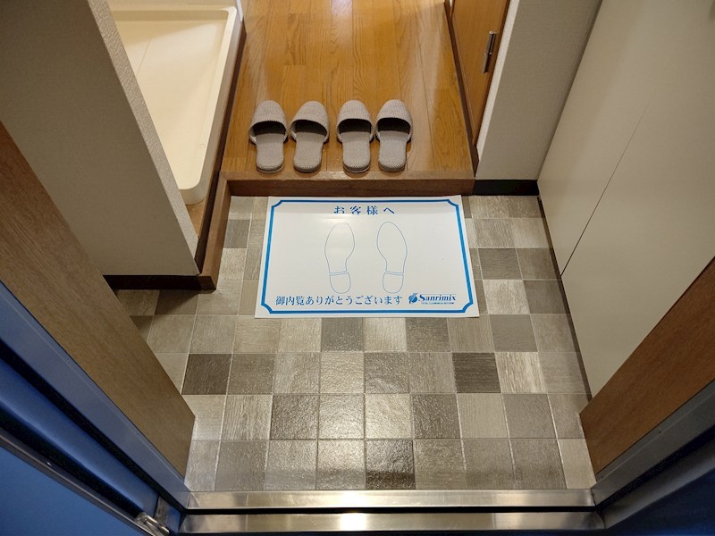 コーポみやび 玄関