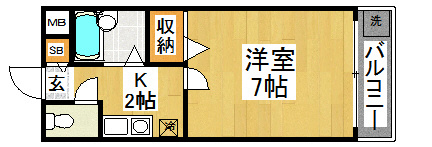 セレソなかもず  間取り図
