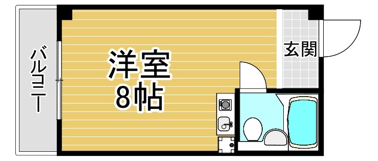 レジデンスC1 間取り図