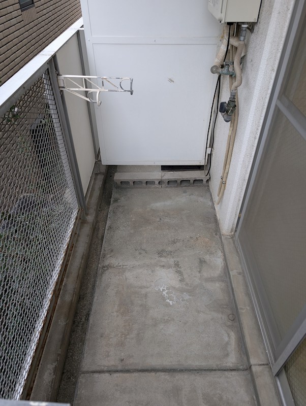 ハイツイーグレット  ベランダ