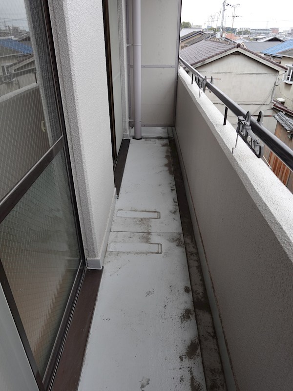 ハイライズ仙水 ベランダ