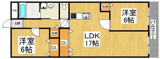 エスト深井 間取り