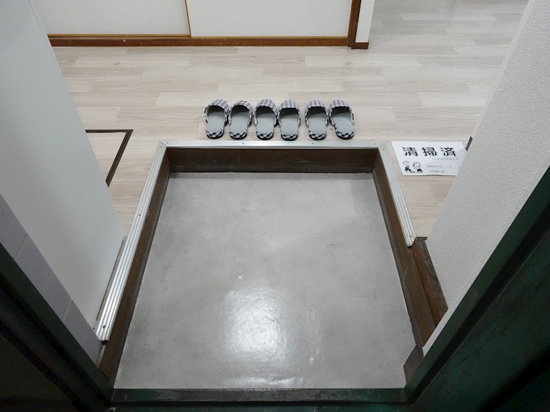 コーポ森 玄関