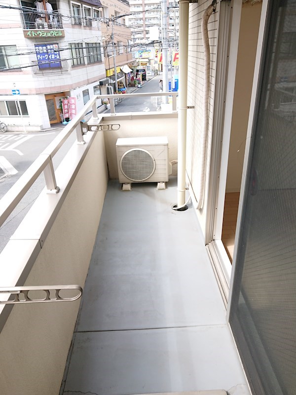 シティーコート北瓦町Ⅱ ベランダ