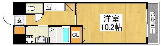 TKアンバーコート深井 間取り図