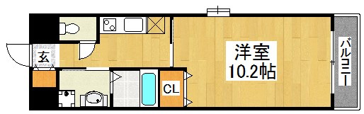 TKアンバーコート深井 間取り図