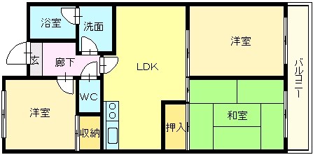 ネイティヴプレイスＮ&amp;rsquo;Ｓ 間取り図