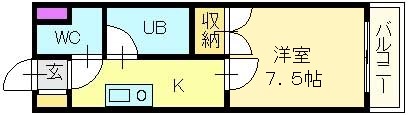 メゾン白鷺 間取り図