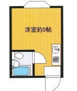 マナベハイツ 間取り図
