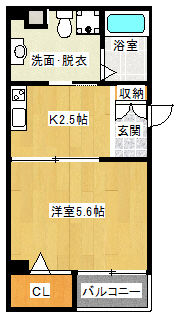 With＠白鷺 間取り図