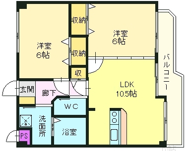 パインリーフ  間取り図