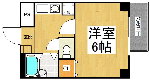ドムス白鷺  間取り図
