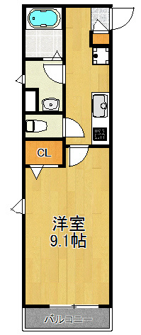 ラフィネ　アビタシオン 間取り図