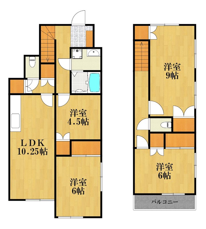 フォレストエレナ 102号室 間取り