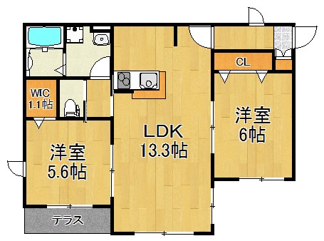 viola 間取り図
