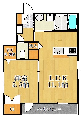 シエル 301号室 間取り
