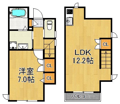 メゾン飯塚 101号室 間取り