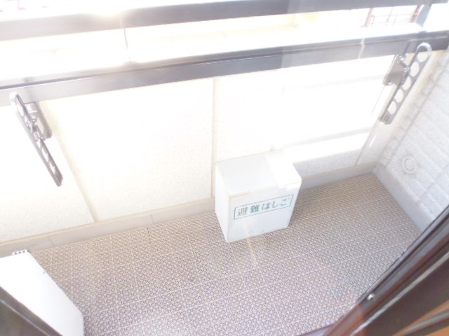 フラットコート ベランダ