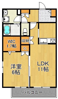 新川崎シティコート  101号室 間取り