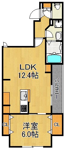 メゾン・クレール 間取り図