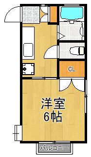 リベルール戸塚 103号室 間取り