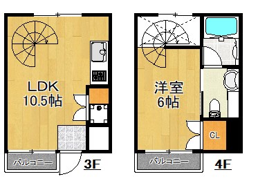 リファイン武蔵小杉 306号室 間取り