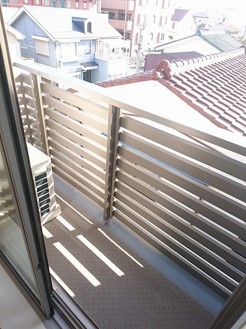 Chrysantheme ベランダ