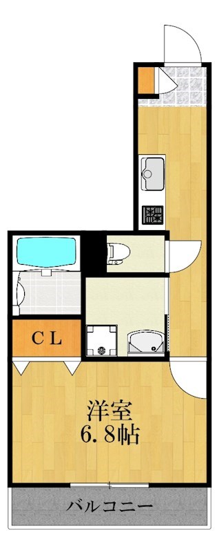 プチキューブ 間取り図