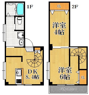 マーヴェル奥沢 101号室 間取り