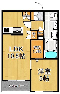 リヴィエール横浜  203号室 間取り