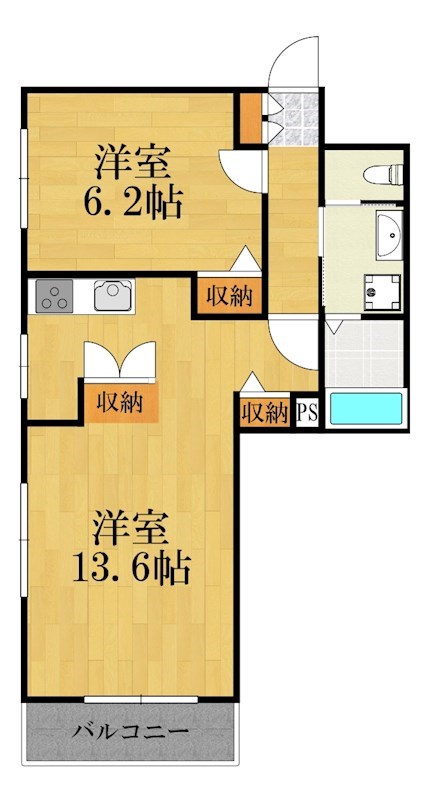ルーブル 間取り
