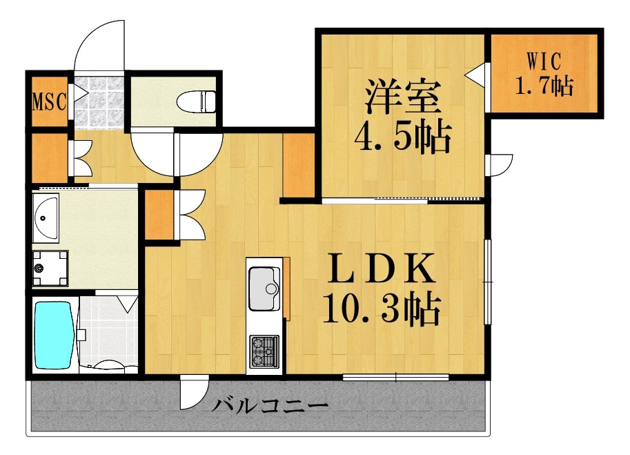 ドエル新川崎 間取り